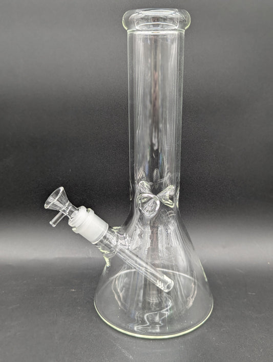 12" Clear 5mm Thick Beaker Bong-Avernic Smoke Shop