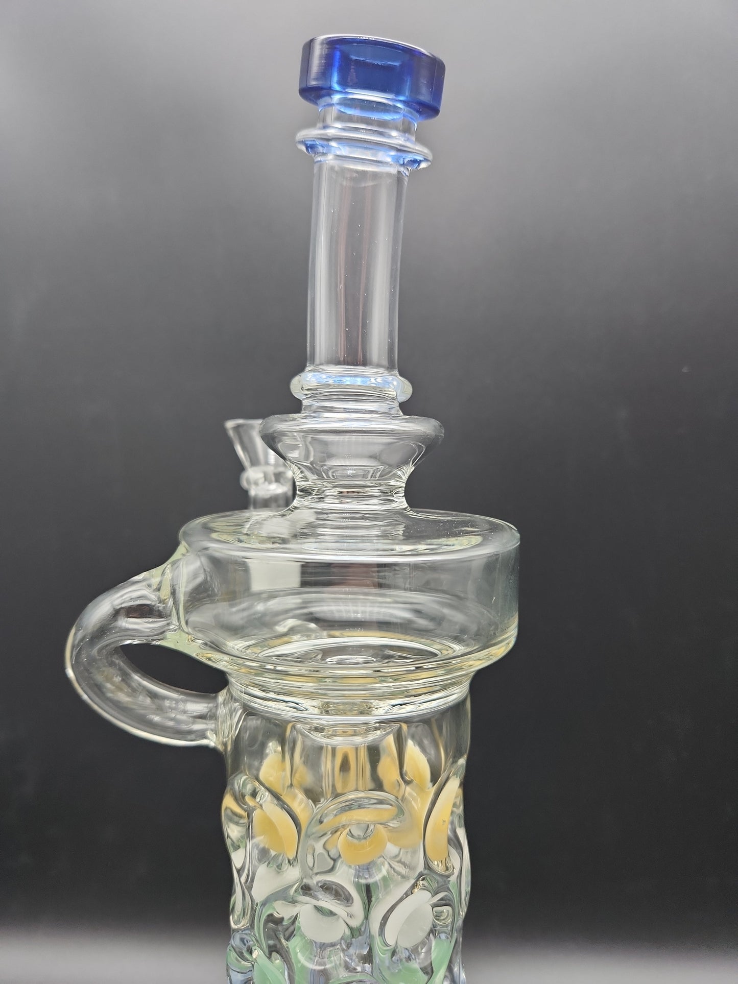 12" Multi Color Swiss Recycler - Avernic Smoke Shop