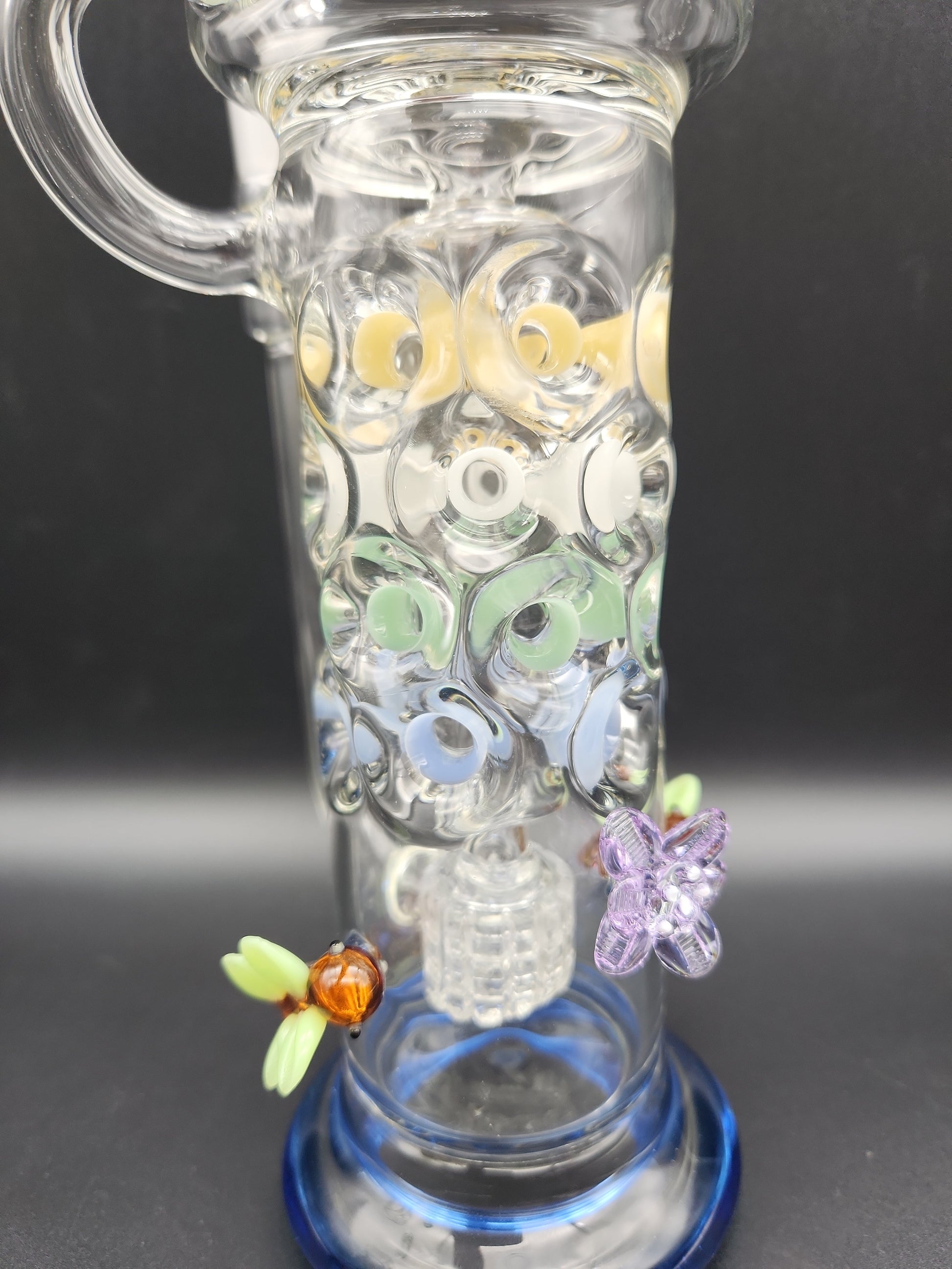 12" Multi Color Swiss Recycler - Avernic Smoke Shop