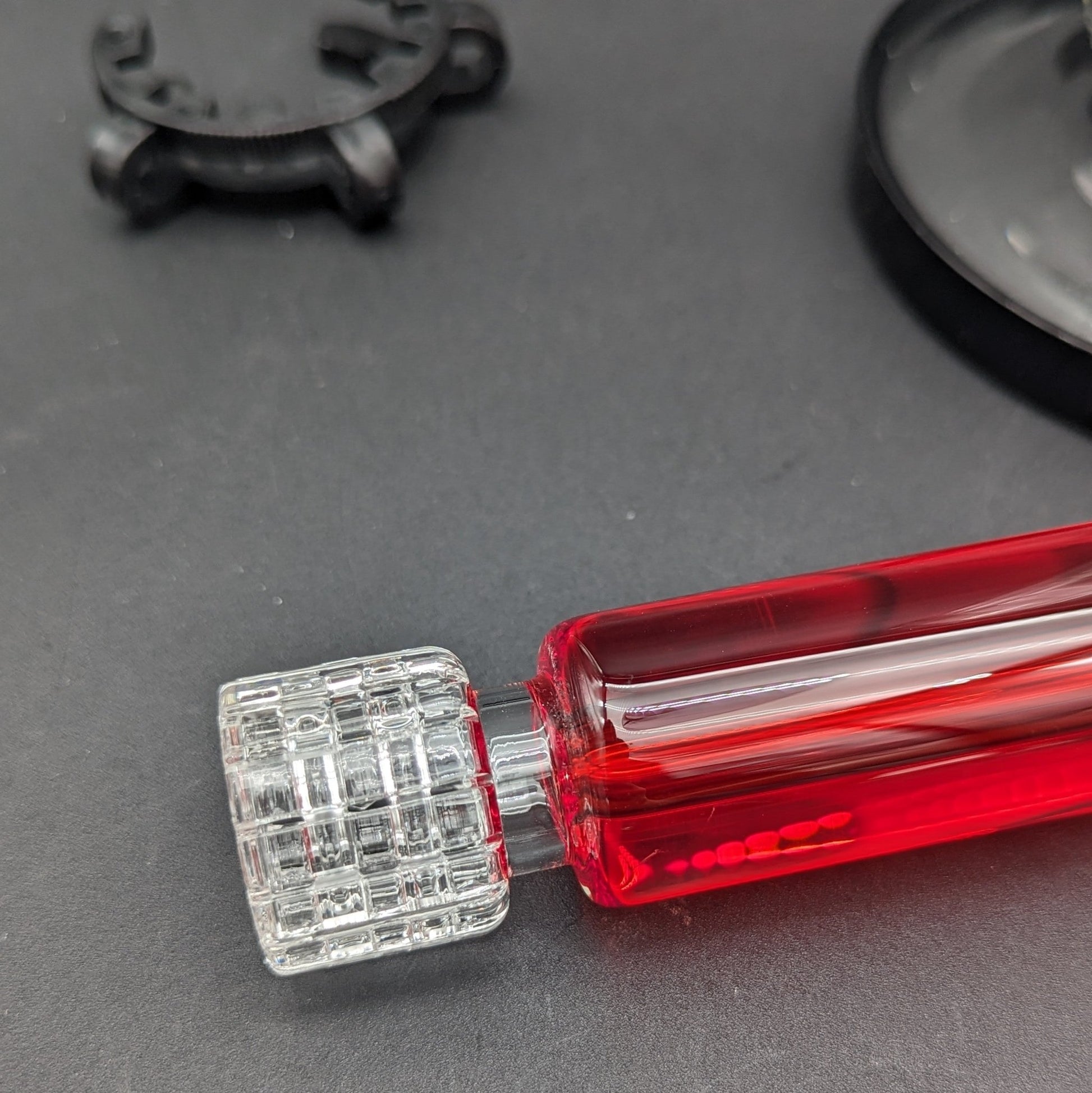 12" Phoenix Glycerin Matrix Sidecar Bubbler - Meech Madness Smoke Shop