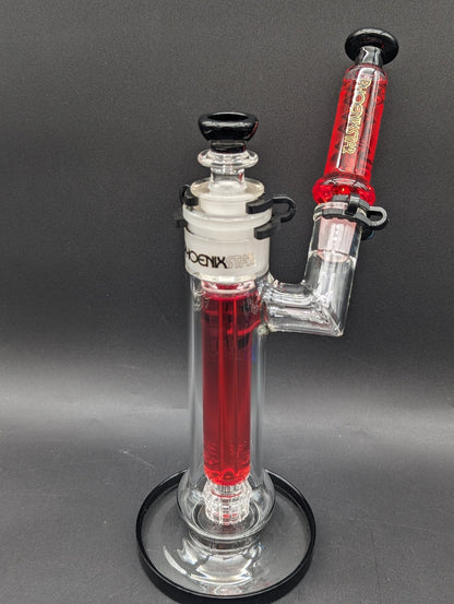 12" Phoenix Glycerin Matrix Sidecar Bubbler - Meech Madness Smoke Shop