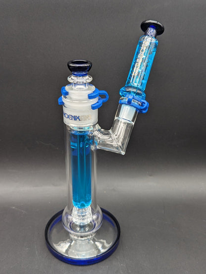 12" Phoenix Glycerin Matrix Sidecar Bubbler - Meech Madness Smoke Shop