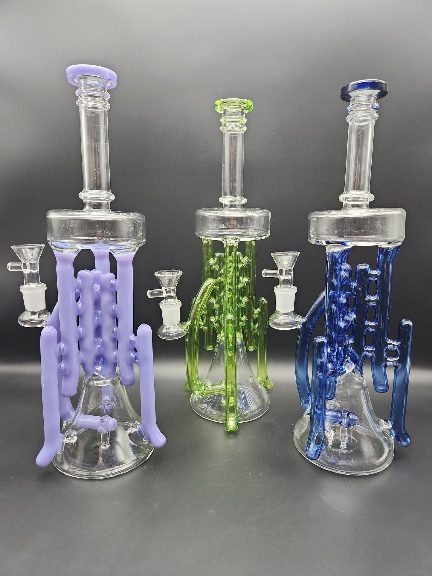 12" Swiss Pillars Recycler Water Pipe - Avernic Smoke Shop