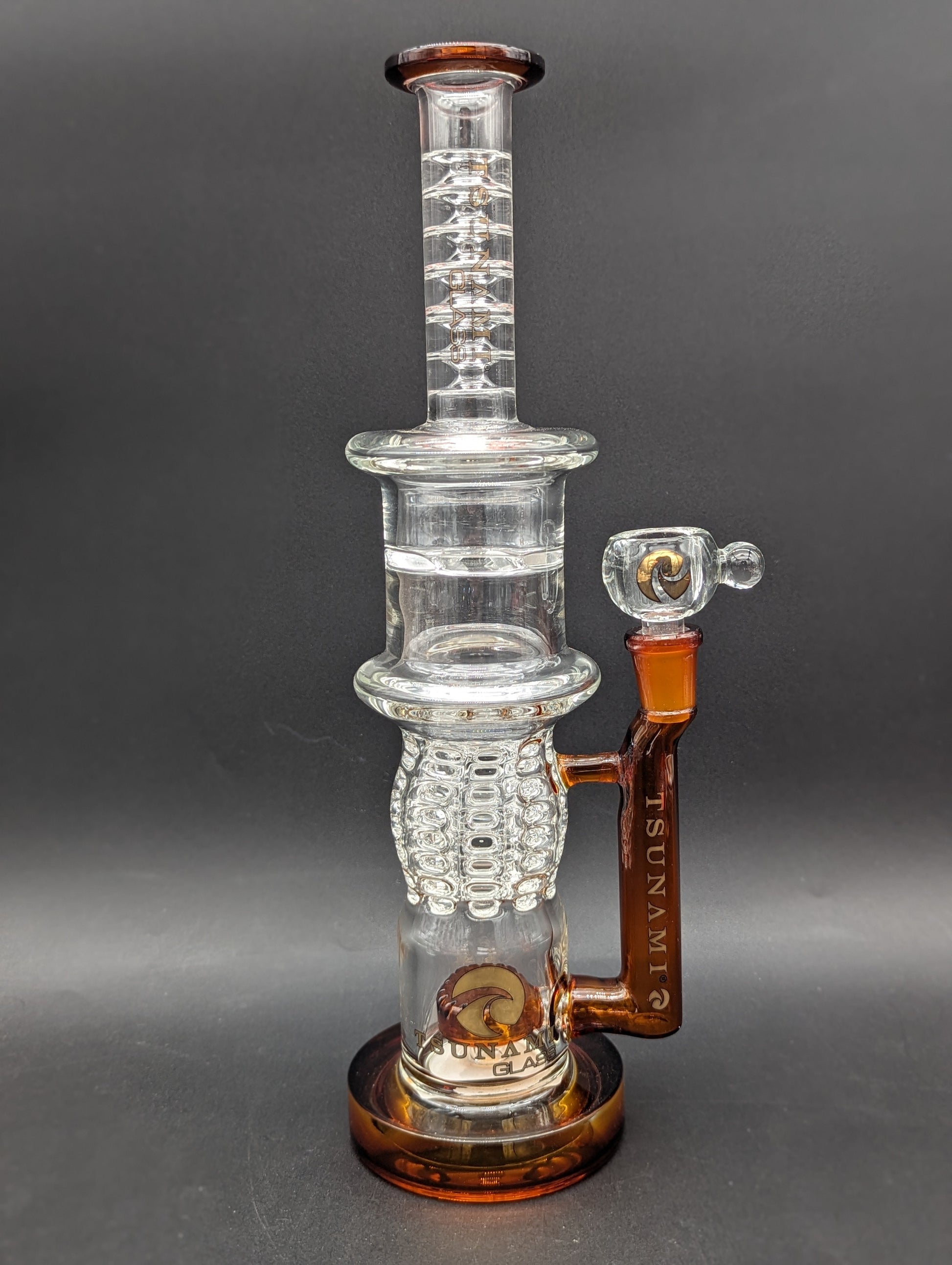 12″ Tsunami Showerhead Grenade Turbine-Meech Madness Smoke Shop
