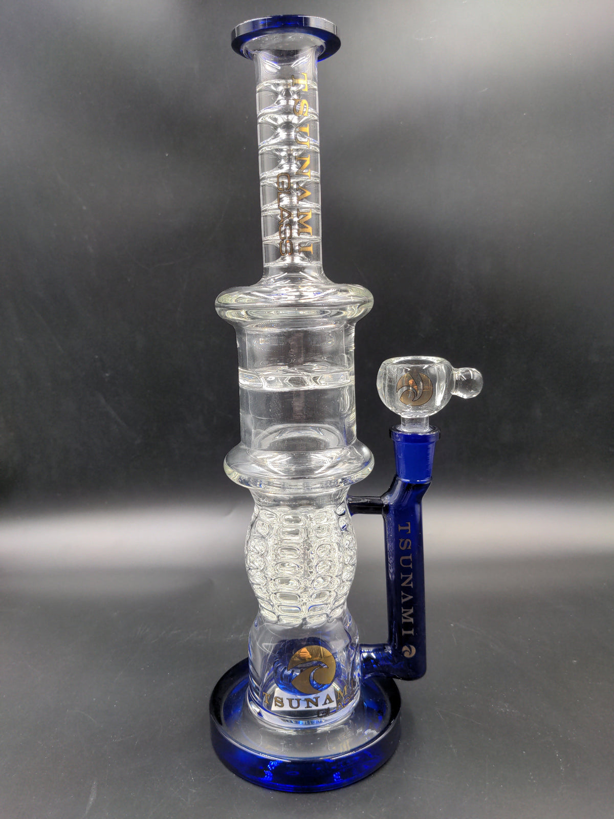 12″ Tsunami Showerhead Grenade Turbine-Meech Madness Smoke Shop