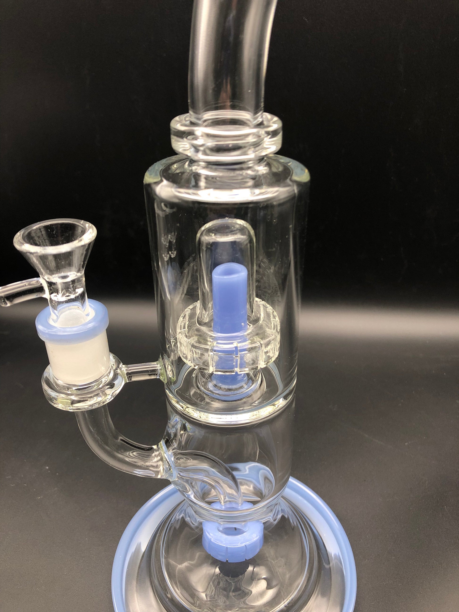 12" Two Tier Showerhead Water Pipe - Avernic Smoke Shop