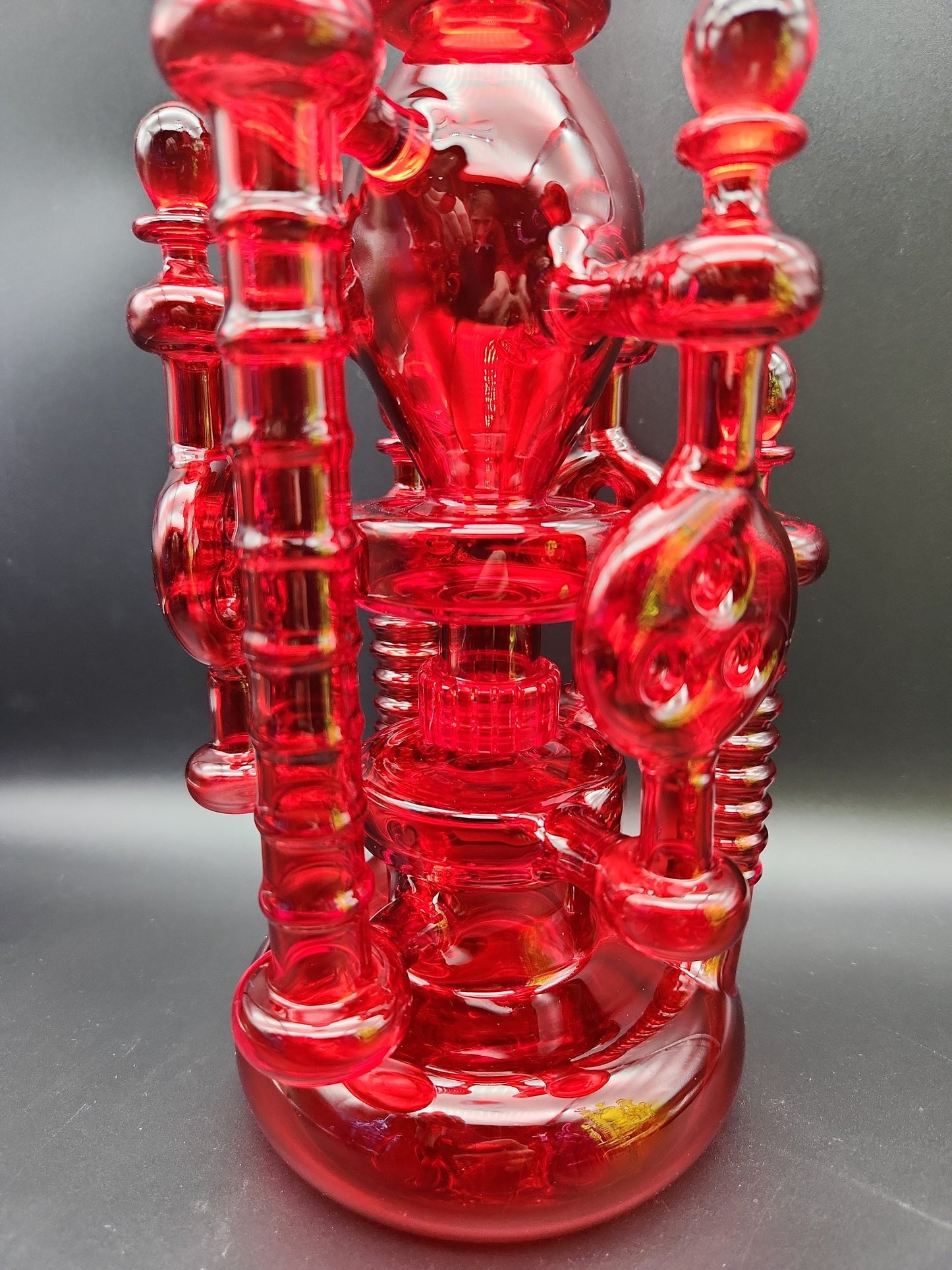 13" Full Color Swiss Castle Recyclers - Avernic Smoke Shop