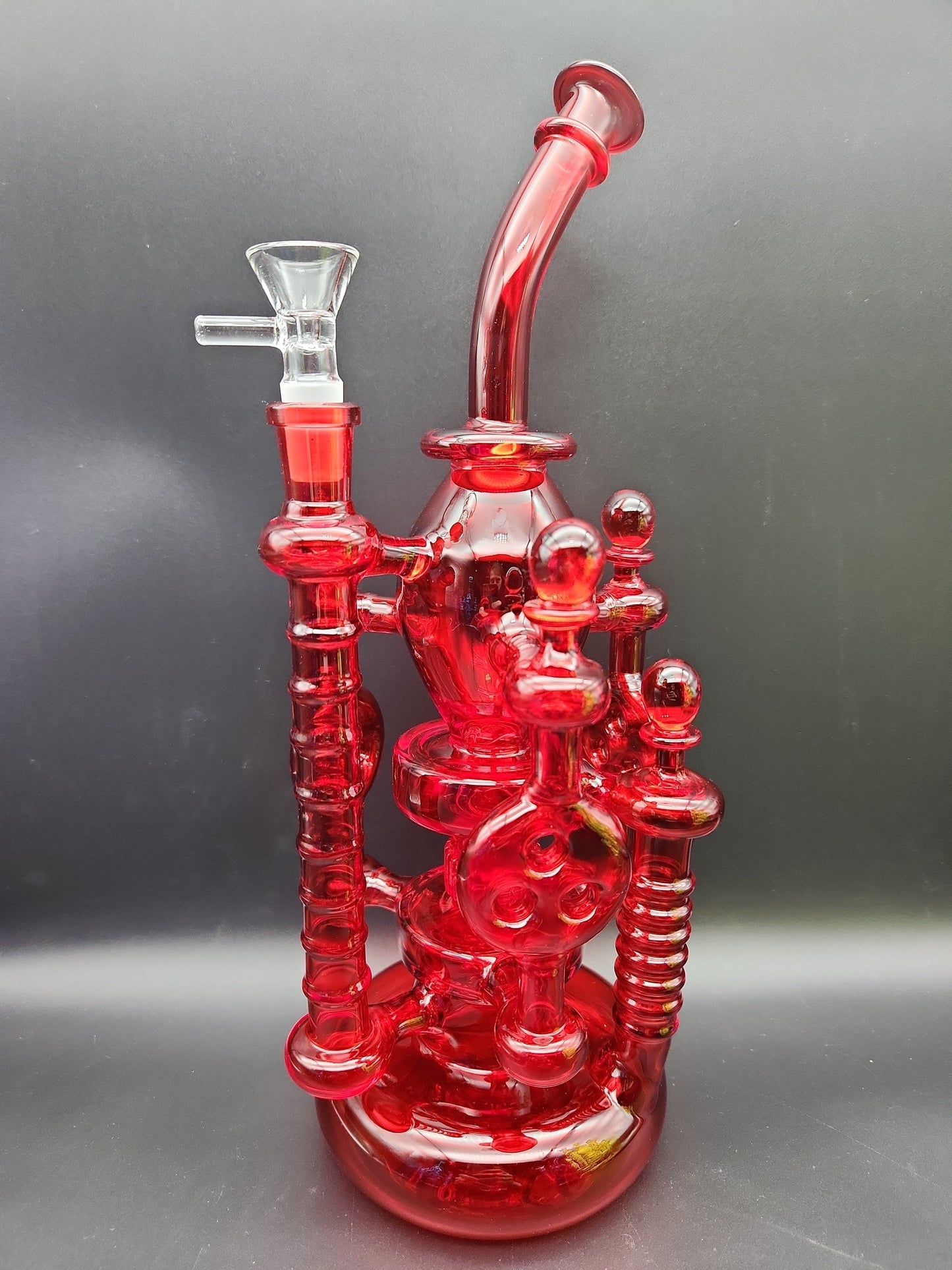 13" Full Color Swiss Castle Recyclers - Avernic Smoke Shop