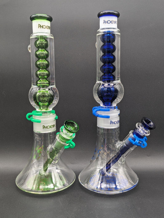 13" Phoenix Glycerin Bubble Beaker - Meech Madness Smoke Shop