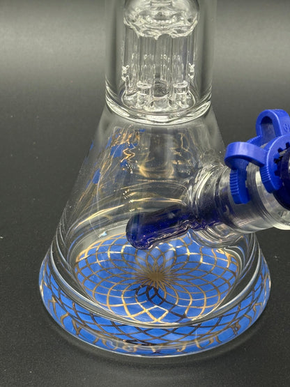 13” Triple Tree Perc Beaker Bong - Meech Madness Smoke Shop