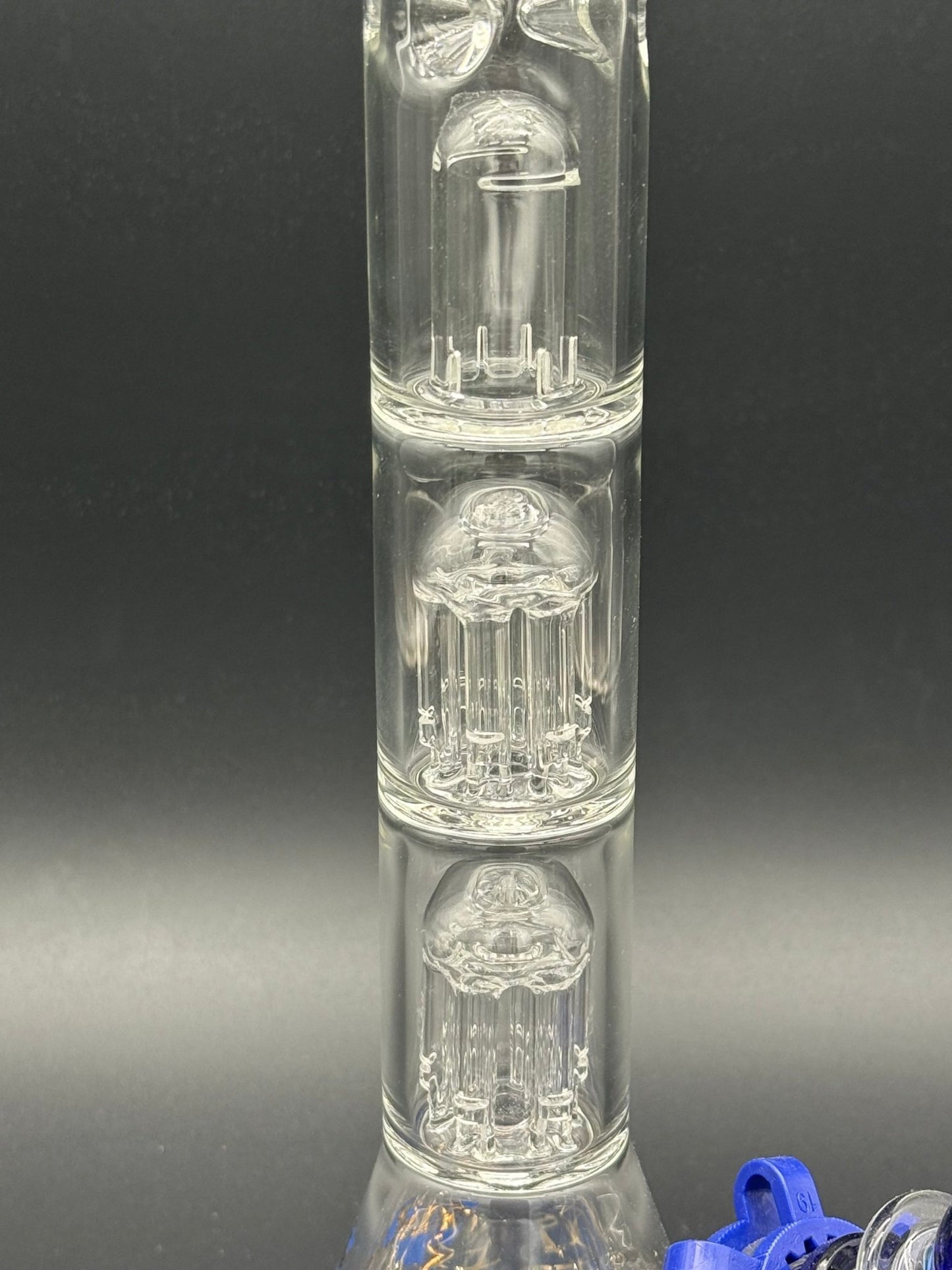 13” Triple Tree Perc Beaker Bong - Meech Madness Smoke Shop