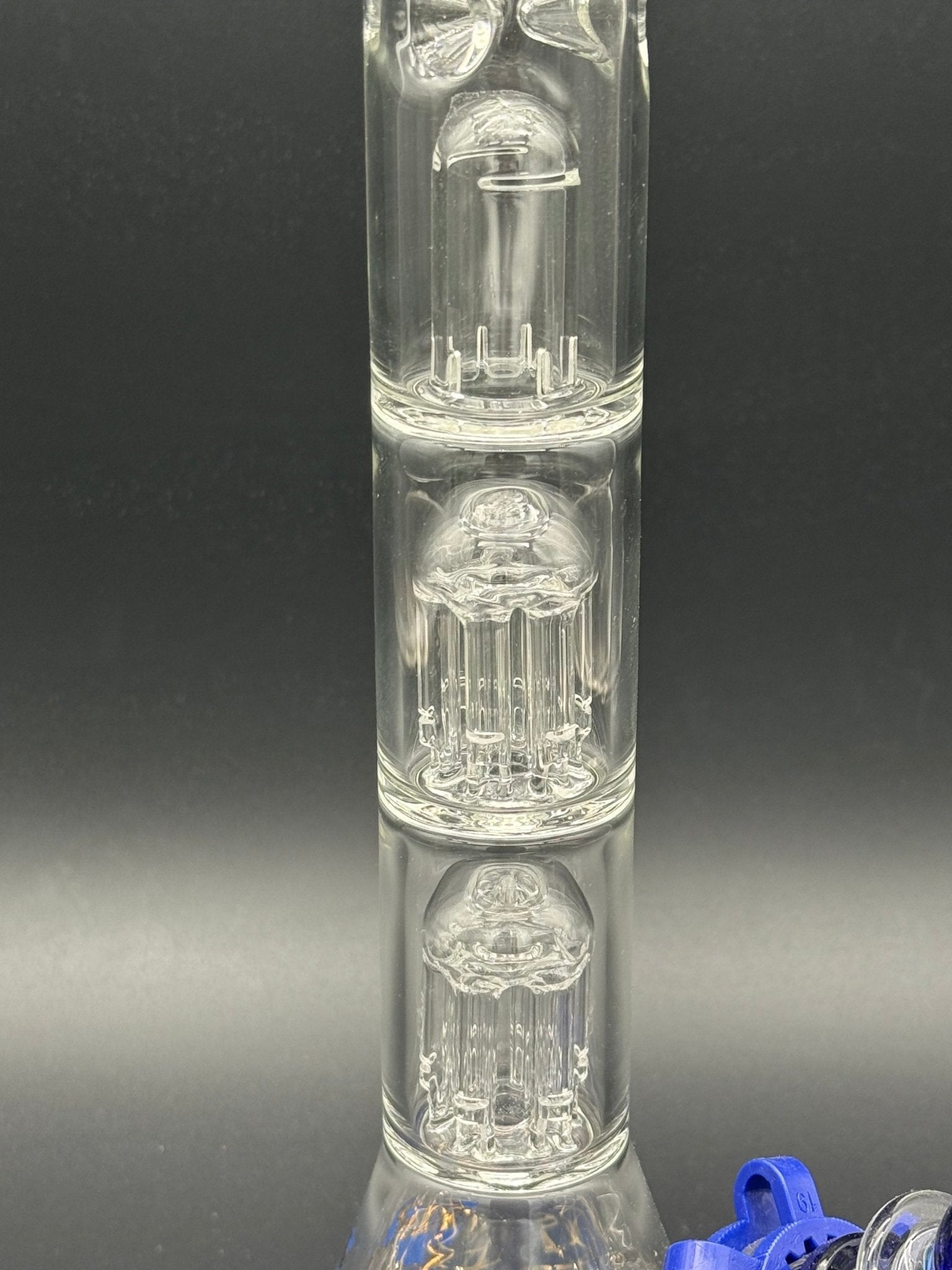 13” Triple Tree Perc Beaker Bong - Meech Madness Smoke Shop