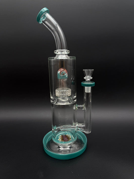 13.5″ Inline to Matrix Perc Bong – 14mm - Meech Madness Smoke Shop