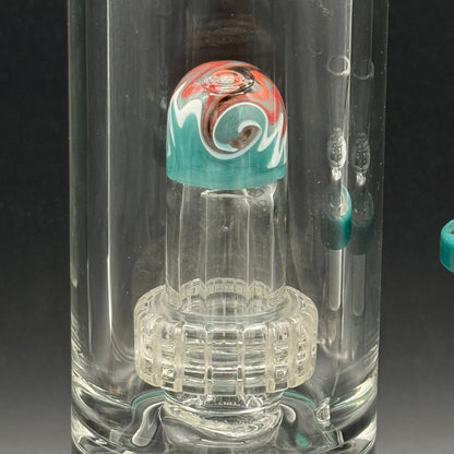 13.5″ Inline to Matrix Perc Bong – 14mm - Meech Madness Smoke Shop
