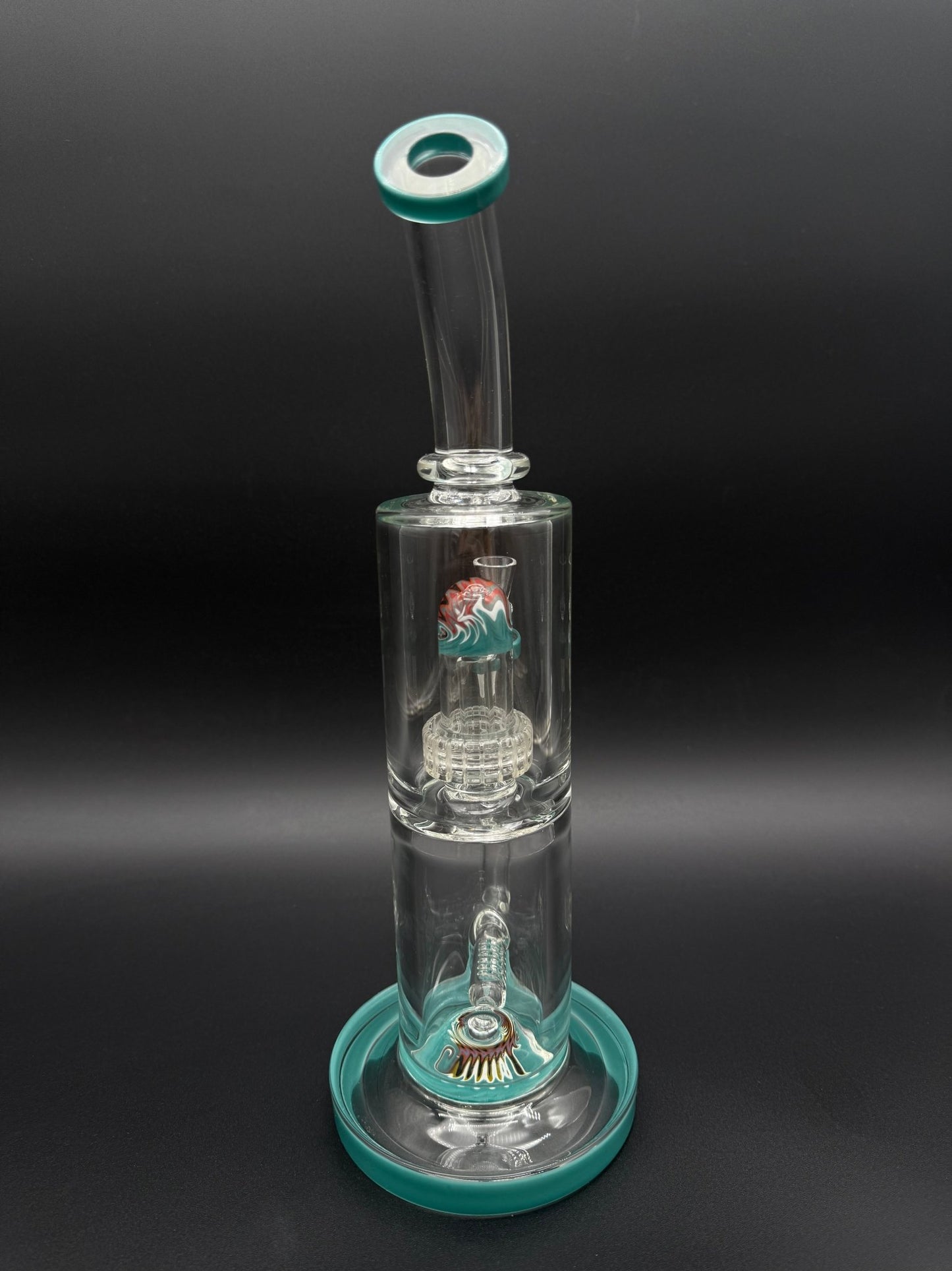 13.5″ Inline to Matrix Perc Bong – 14mm - Meech Madness Smoke Shop