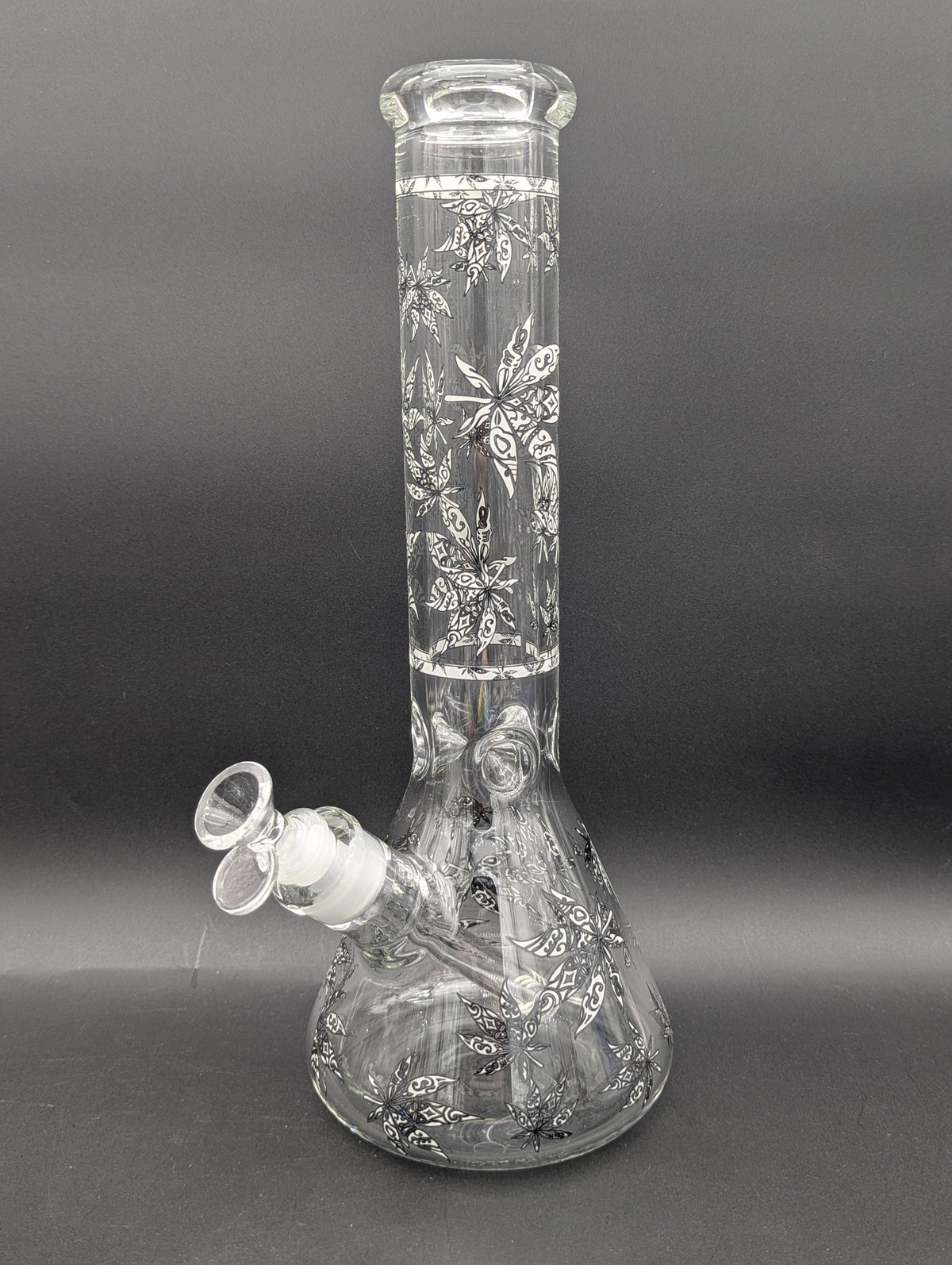 14" Glow in the Dark Beakers 7mm-Avernic Smoke Shop