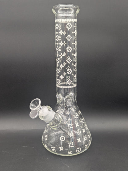 14" Glow in the Dark Beakers 7mm-Avernic Smoke Shop