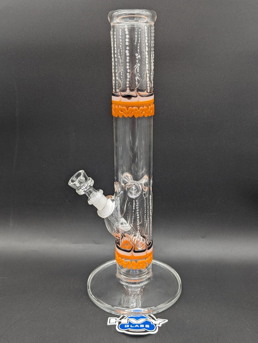 14.5" HVY Glass Color Scribble Tube - Meech Madness Smoke Shop