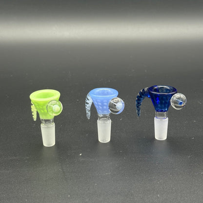 14mm 4 Hole Honeycomb Slide - Meech Madness Smoke Shop