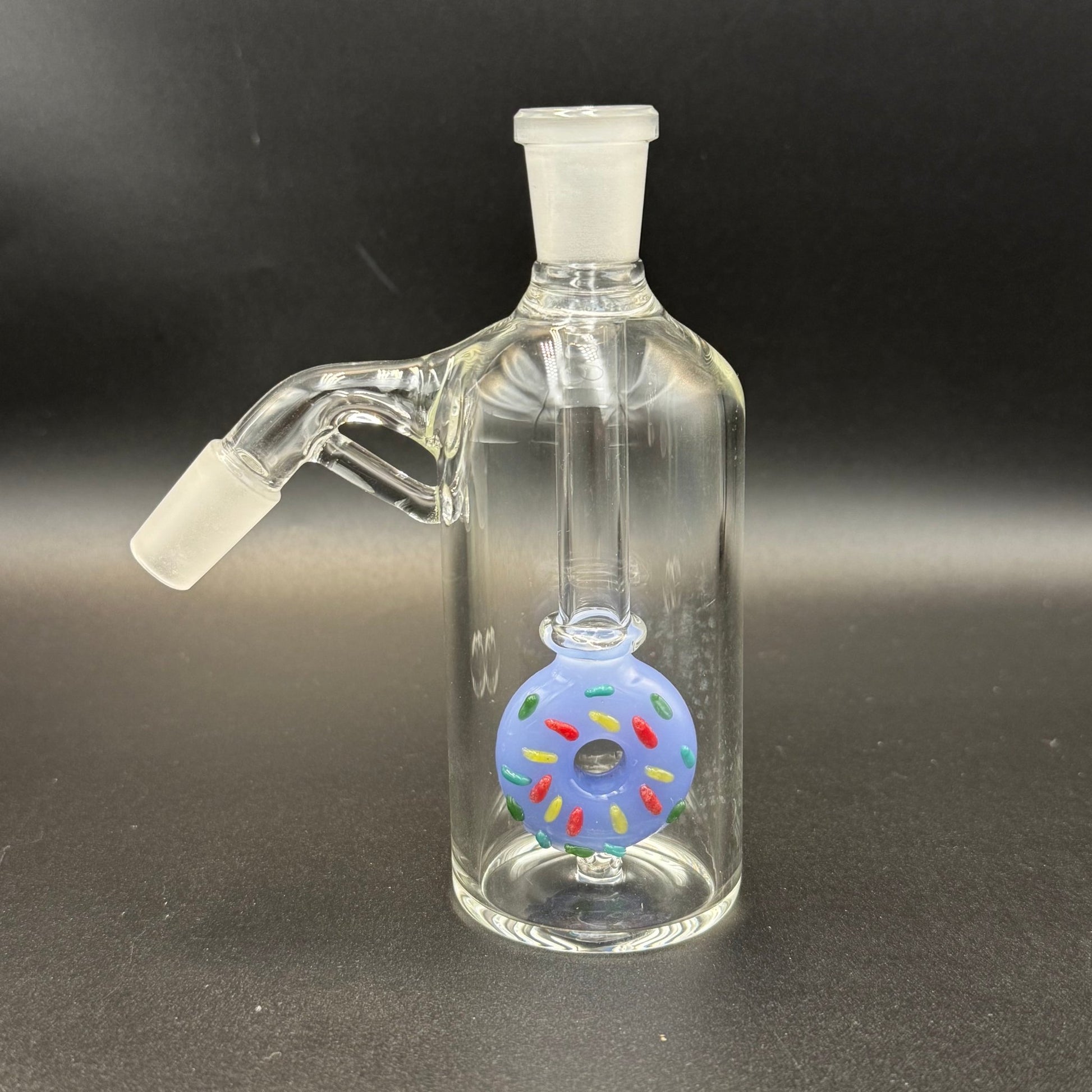 14mm Donut Perc Ash Catcher – 45° - Meech Madness Smoke Shop