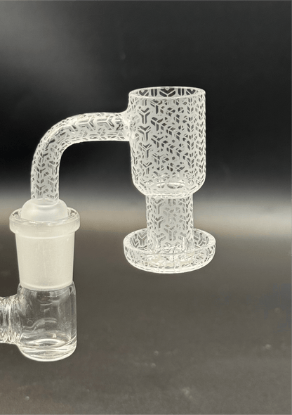 14mm Etched Quartz Terp Slurper - Meech Madness Smoke Shop