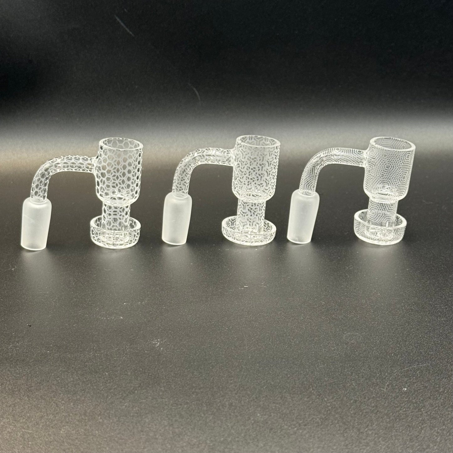 14mm Etched Quartz Terp Slurper - Meech Madness Smoke Shop