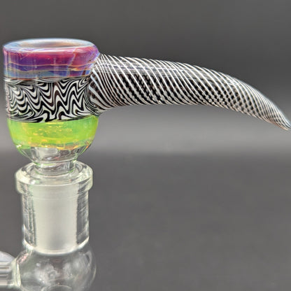 14mm Hittn Glass XL Handle Screened Bowl-Avernic Smoke Shop