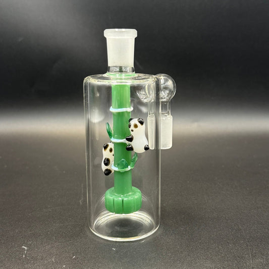 14mm Panda Bamboo Ash Catcher - Meech Madness Smoke Shop