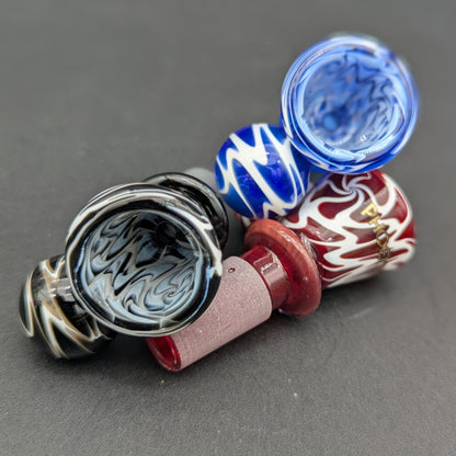 14mm Phoenix Worked Ball Handle Bowls-Avernic Smoke Shop