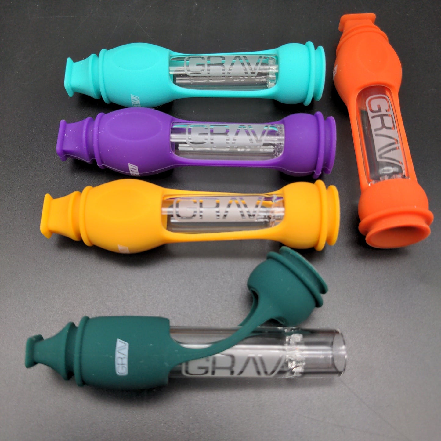 16mm GRAV® Octo-Taster Pipe With Silicone Cover-Avernic Smoke Shop