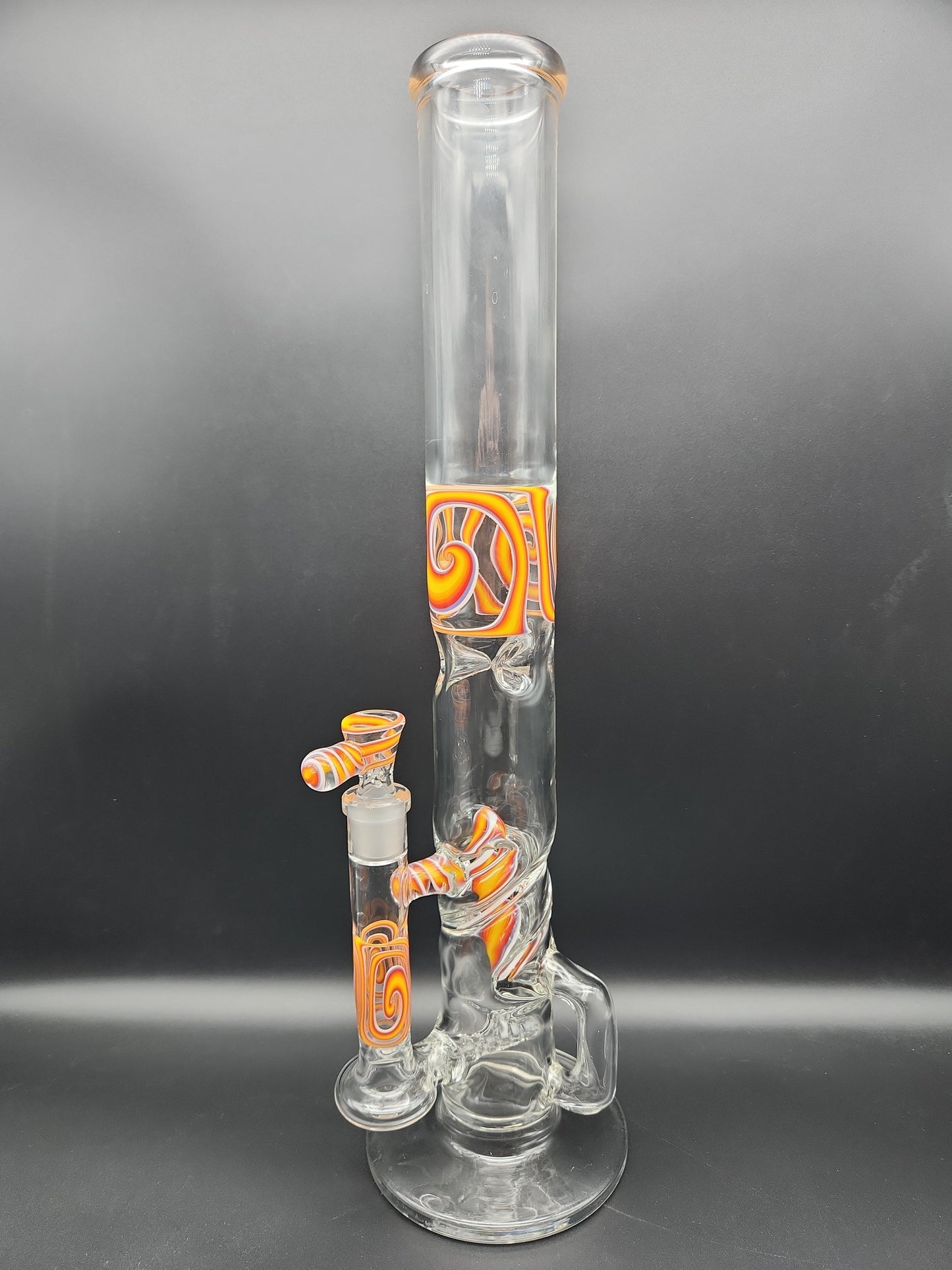 17" 360 Inline Helix Recycler Straight Tube - by THG - Avernic Smoke Shop