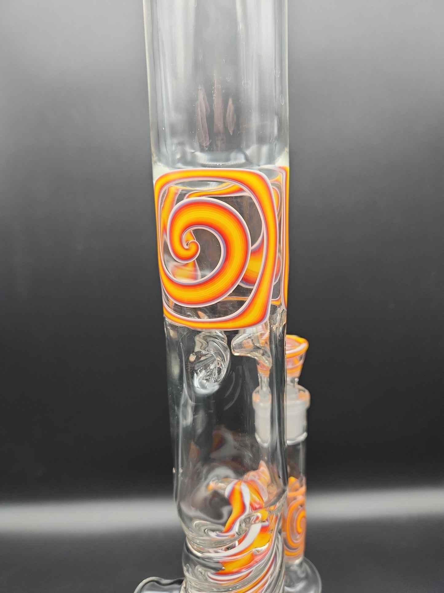 17" 360 Inline Helix Recycler Straight Tube - by THG - Avernic Smoke Shop