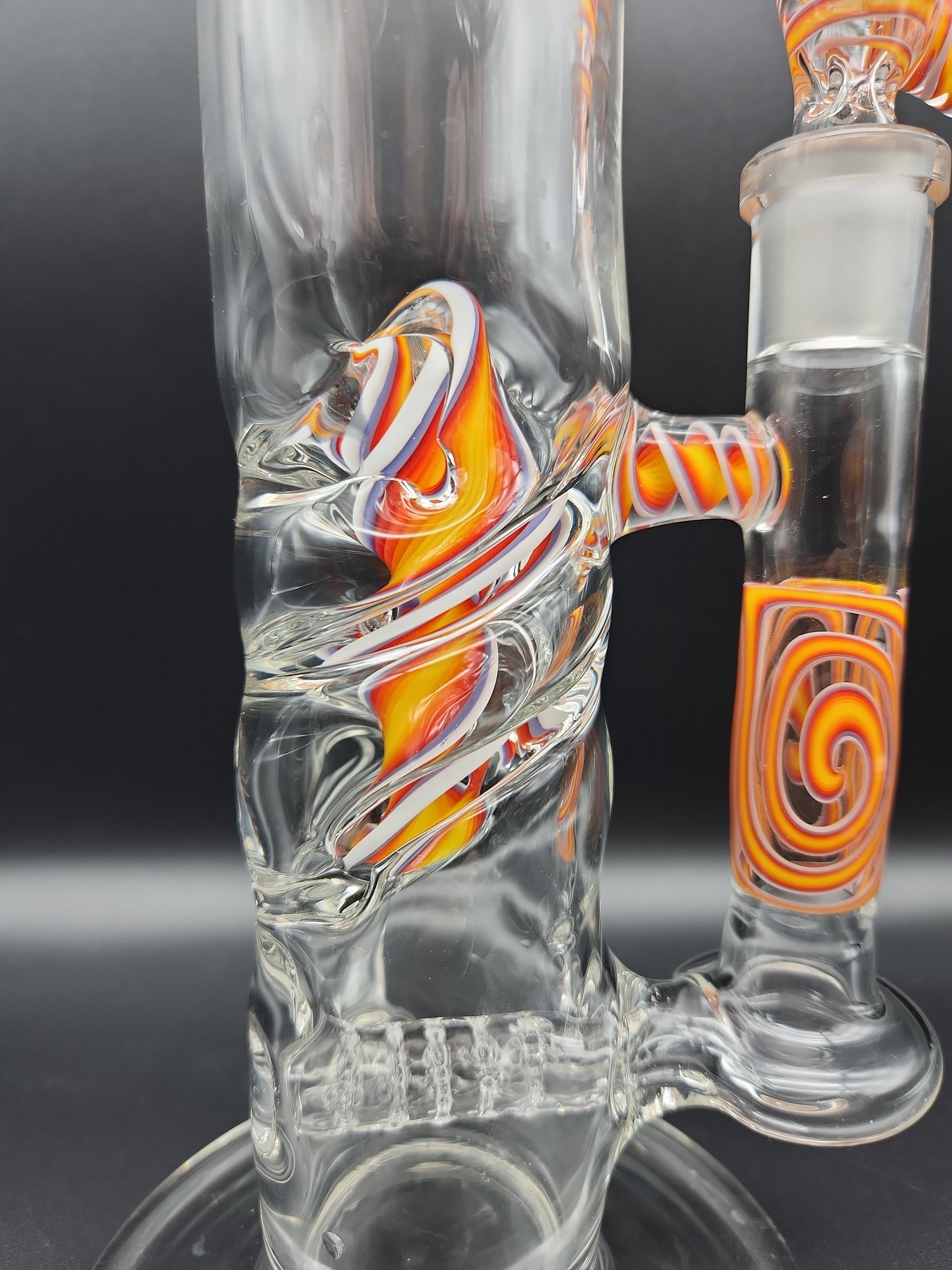 17" 360 Inline Helix Recycler Straight Tube - by THG - Avernic Smoke Shop