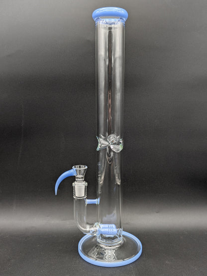17" Dual Inline Straight Shooter Water Pipe w/ Horn-Avernic Smoke Shop