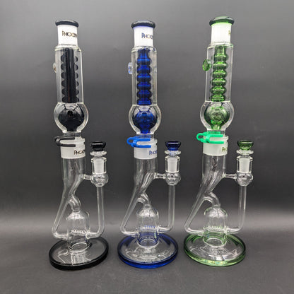 17" Phoenix Glycerin Inline Recycler Tube-Avernic Smoke Shop