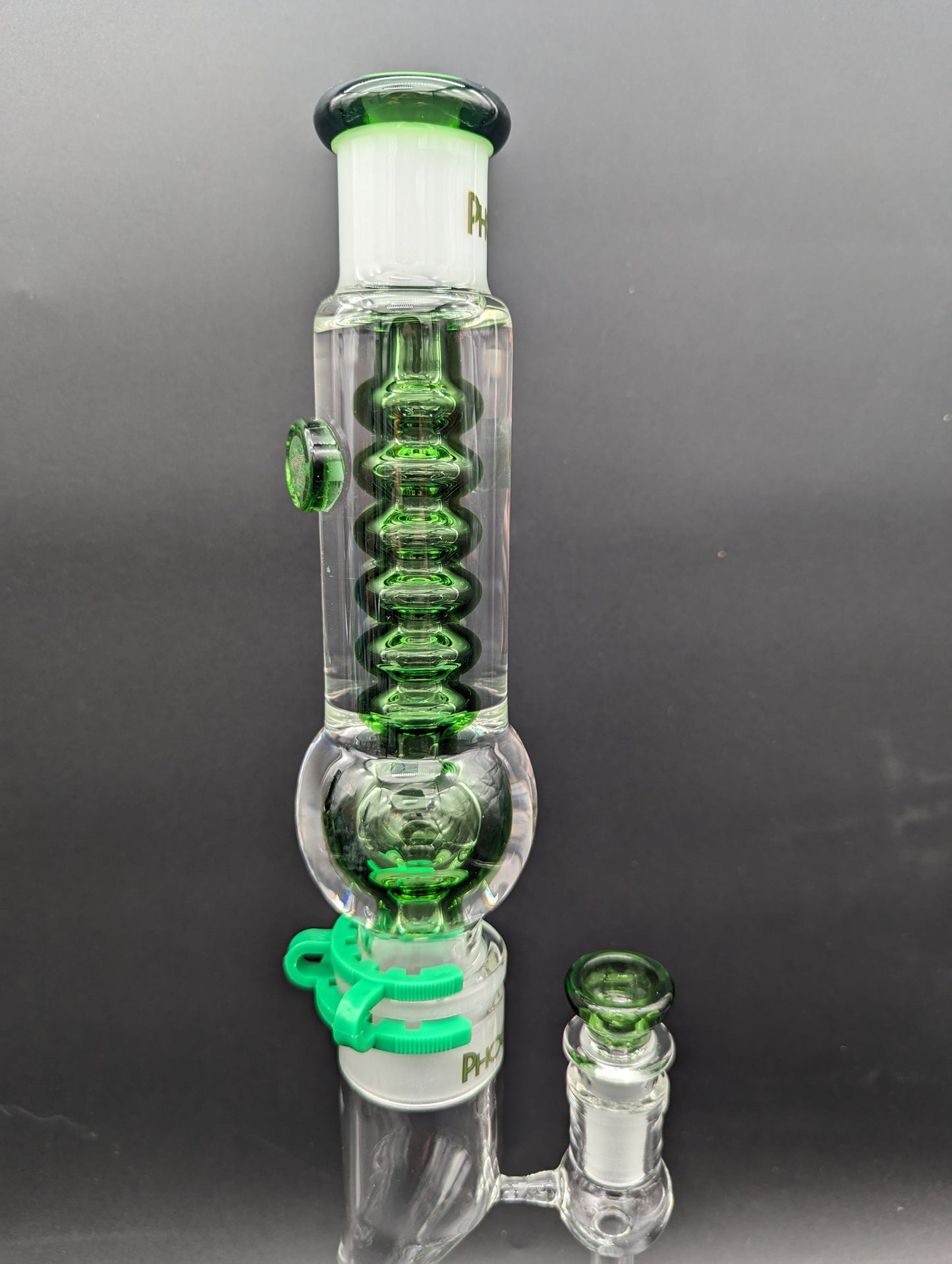 17" Phoenix Glycerin Inline Recycler Tube-Avernic Smoke Shop