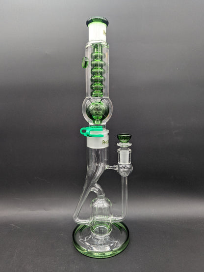 17" Phoenix Glycerin Inline Recycler Tube-Avernic Smoke Shop