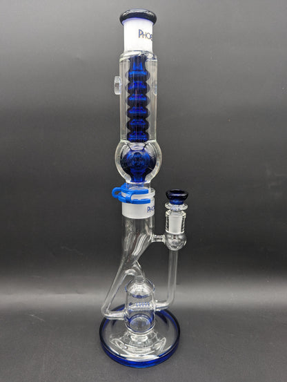 17" Phoenix Glycerin Inline Recycler Tube-Avernic Smoke Shop