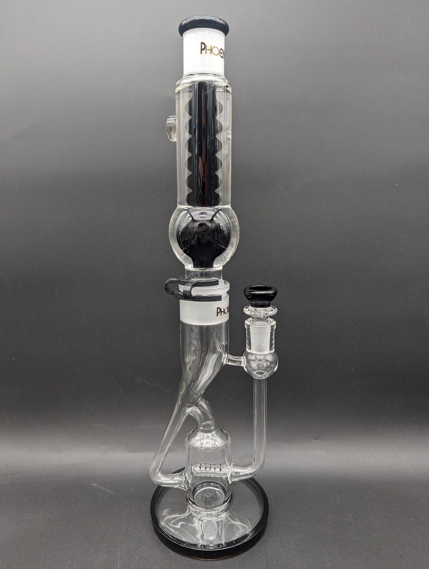 17" Phoenix Glycerin Inline Recycler Tube-Avernic Smoke Shop