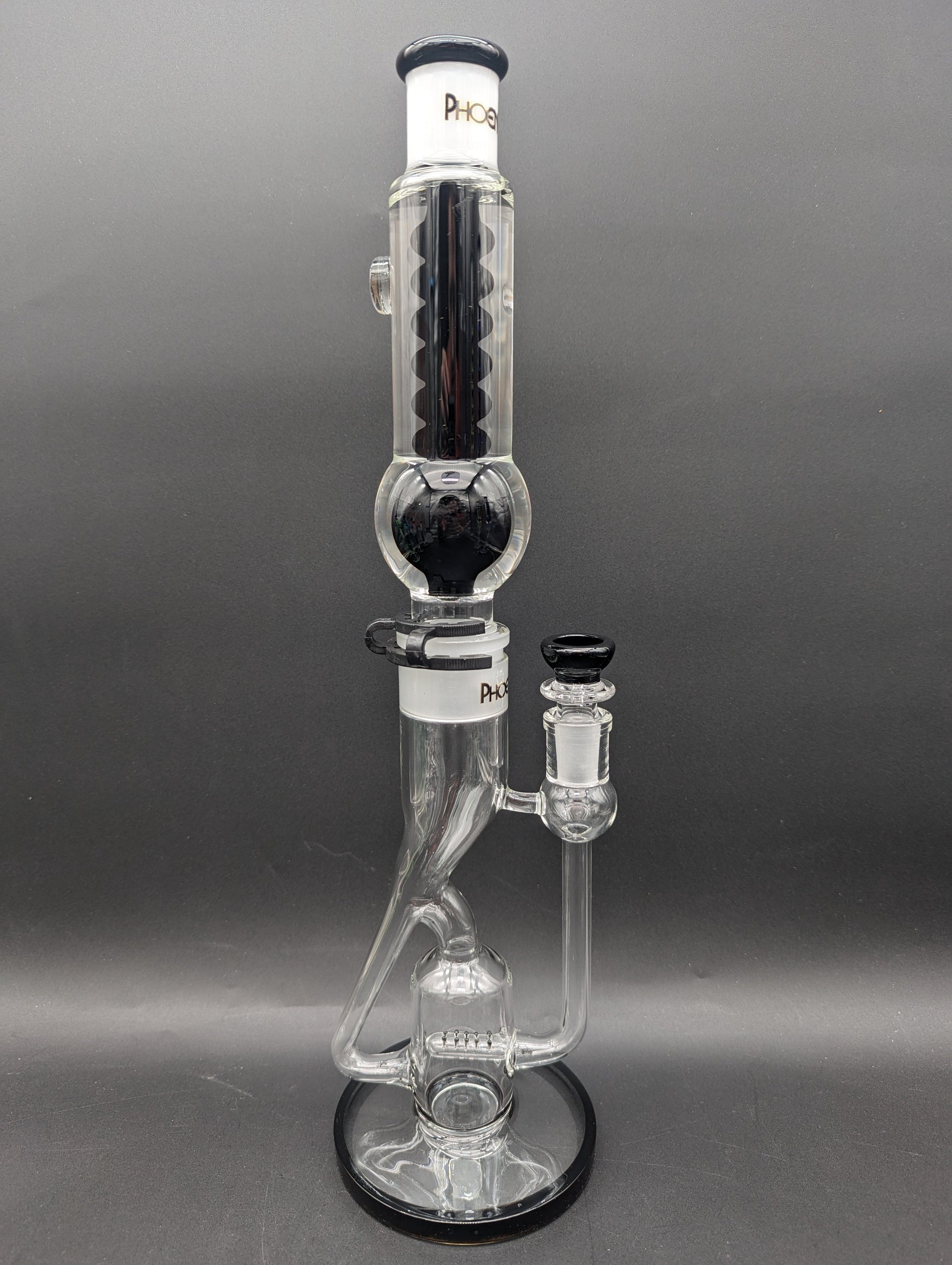 17" Phoenix Glycerin Inline Recycler Tube-Avernic Smoke Shop