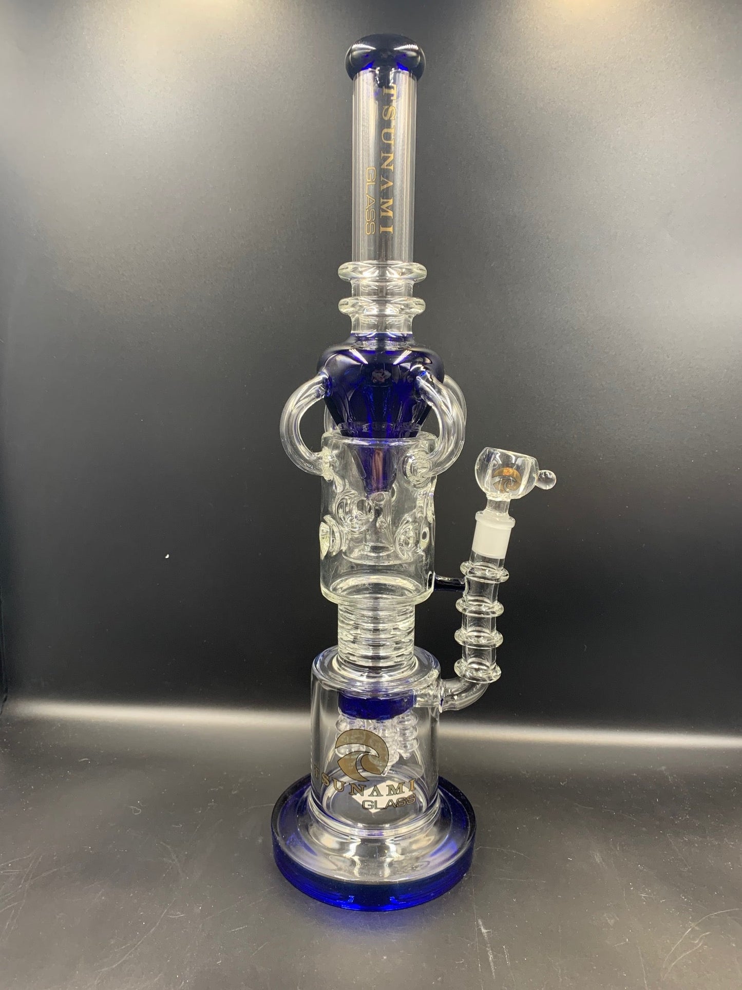 17" Tsunami Electric Ball Arm Recycler - Avernic Smoke Shop