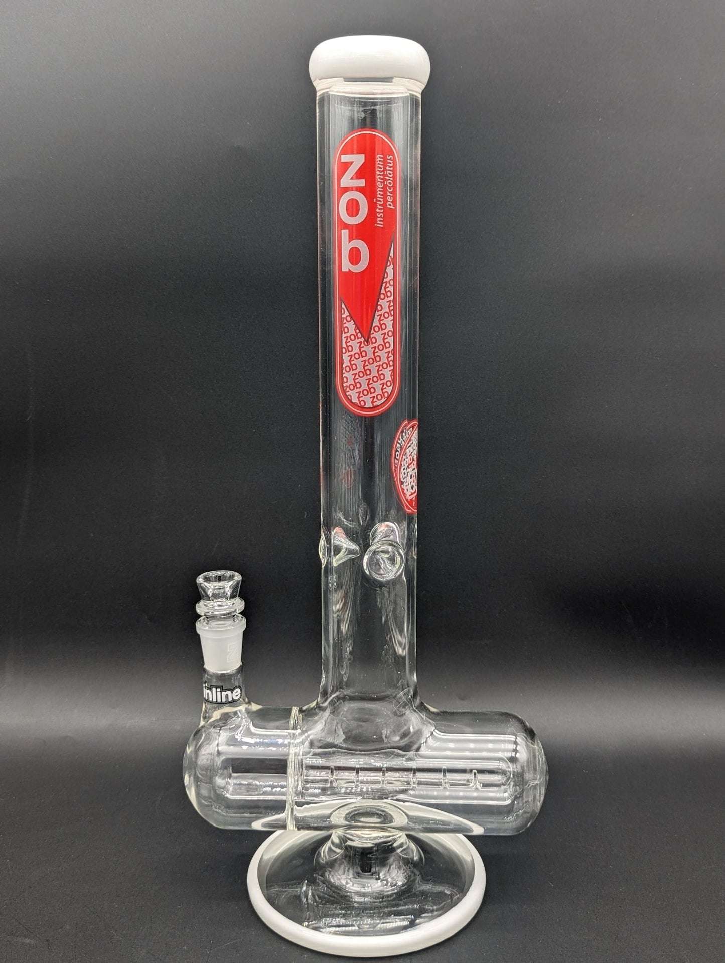 17" Zob Glass Inline Bong 50x5 - Meech Madness Smoke Shop