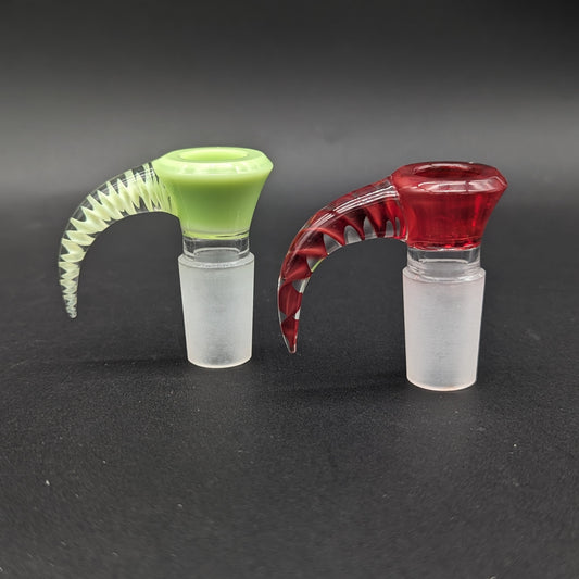18mm 4 Hole Bong Bowls w/ Claw-Meech Madness Smoke Shop