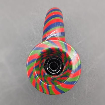 18mm Color Twist Glass Slides w/ Claw Handle - Meech Madness Smoke Shop