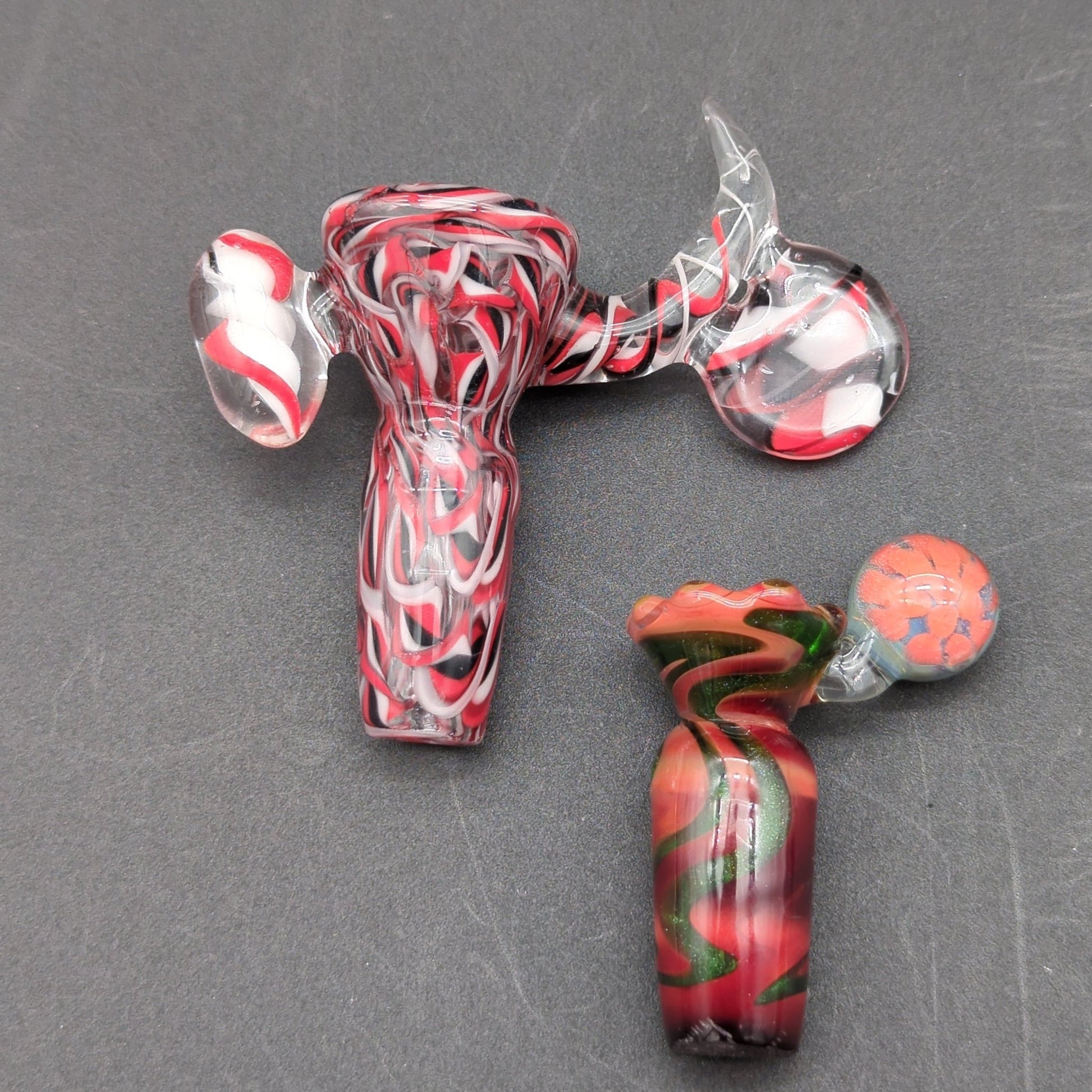 18mm Fully Worked Single Hole Slides - LLG - Meech Madness Smoke Shop