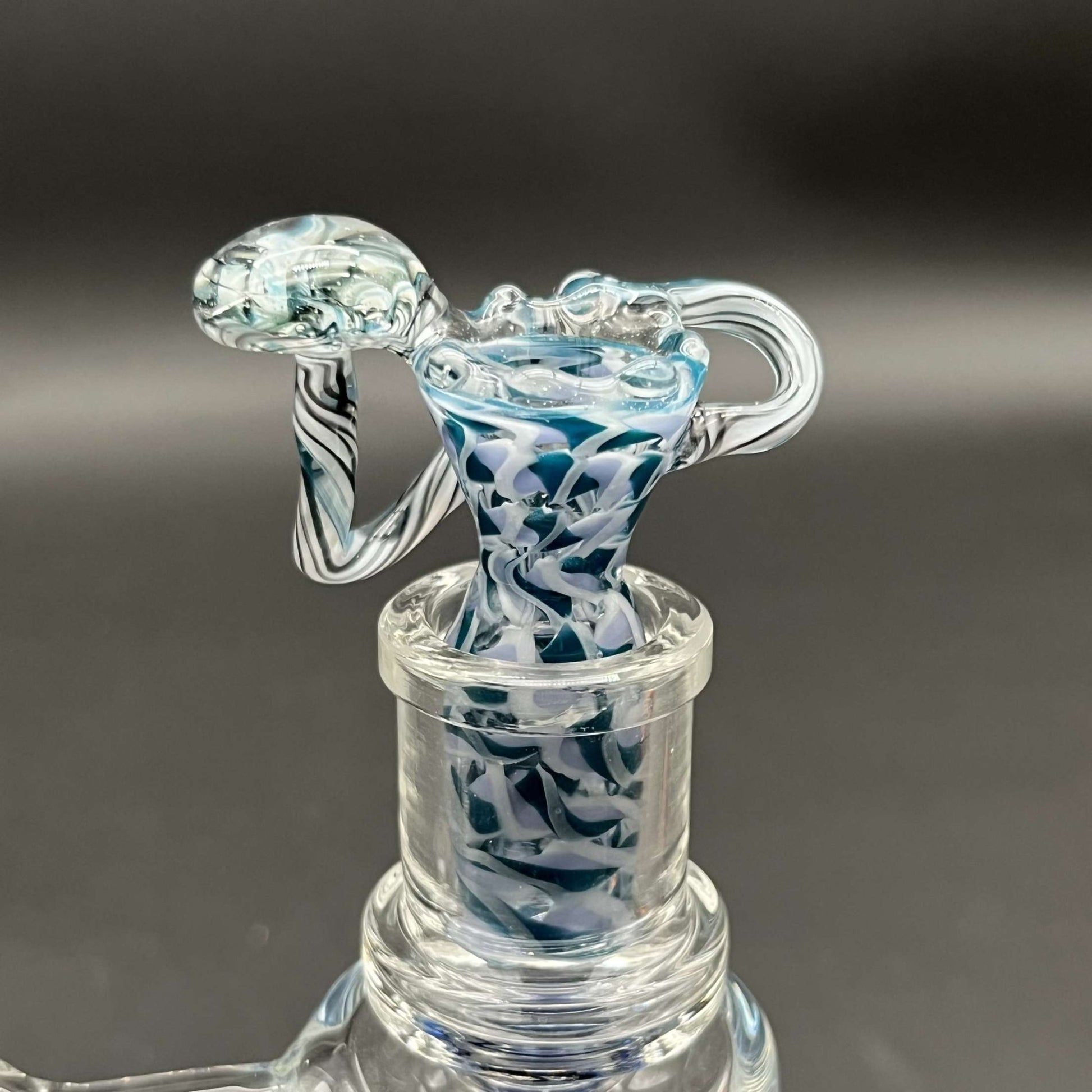18mm Fully Worked Twisted Cane Slides - LLG - Meech Madness Smoke Shop