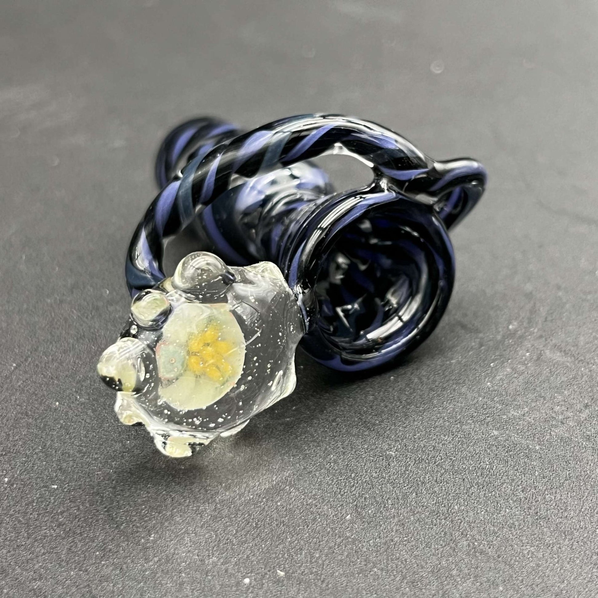 18mm Fully Worked Twisted Cane Slides - LLG - Meech Madness Smoke Shop