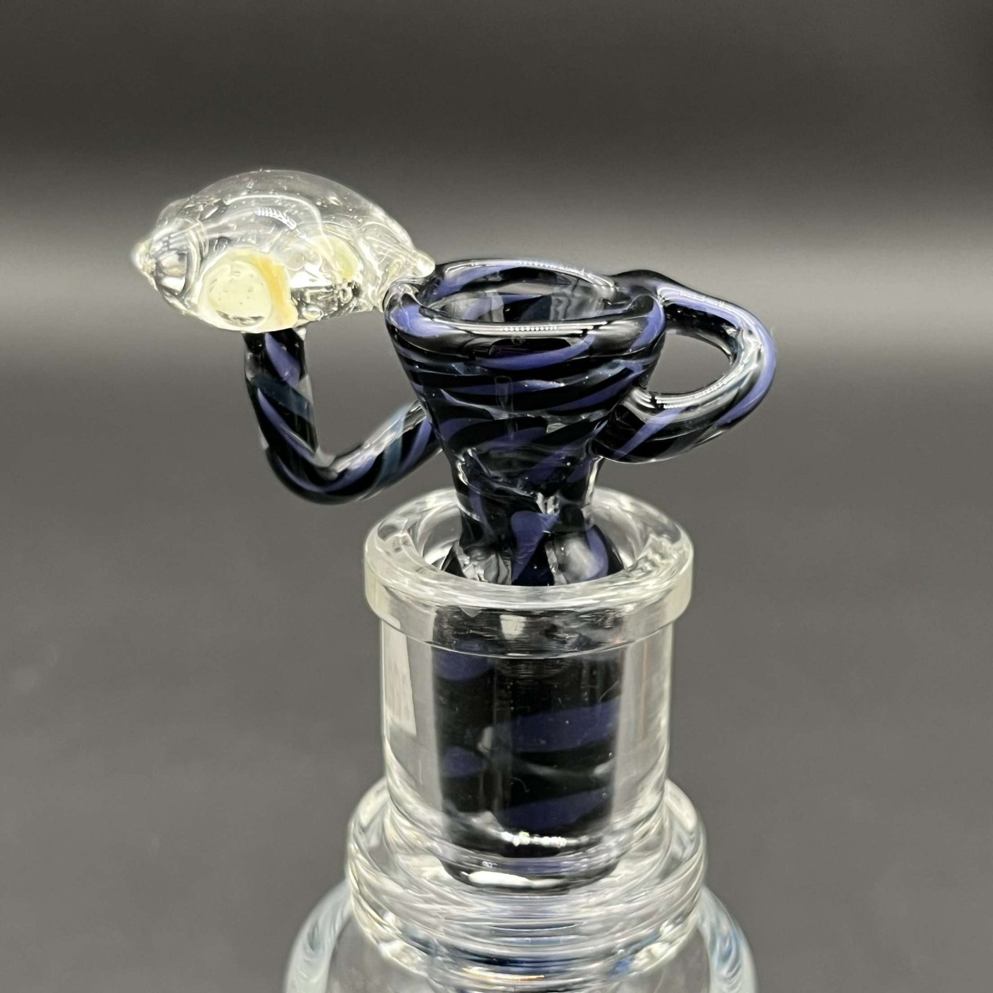 18mm Fully Worked Twisted Cane Slides - LLG - Meech Madness Smoke Shop