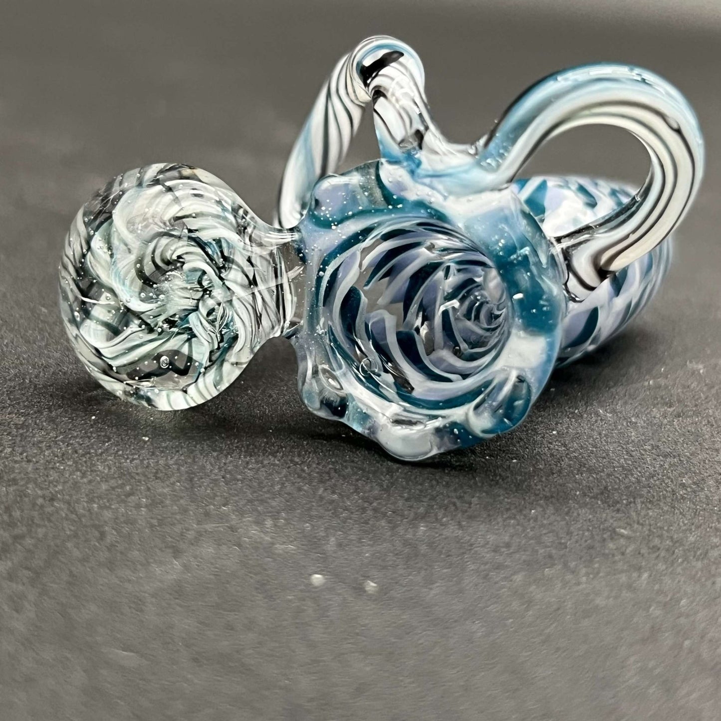 18mm Fully Worked Twisted Cane Slides - LLG - Meech Madness Smoke Shop
