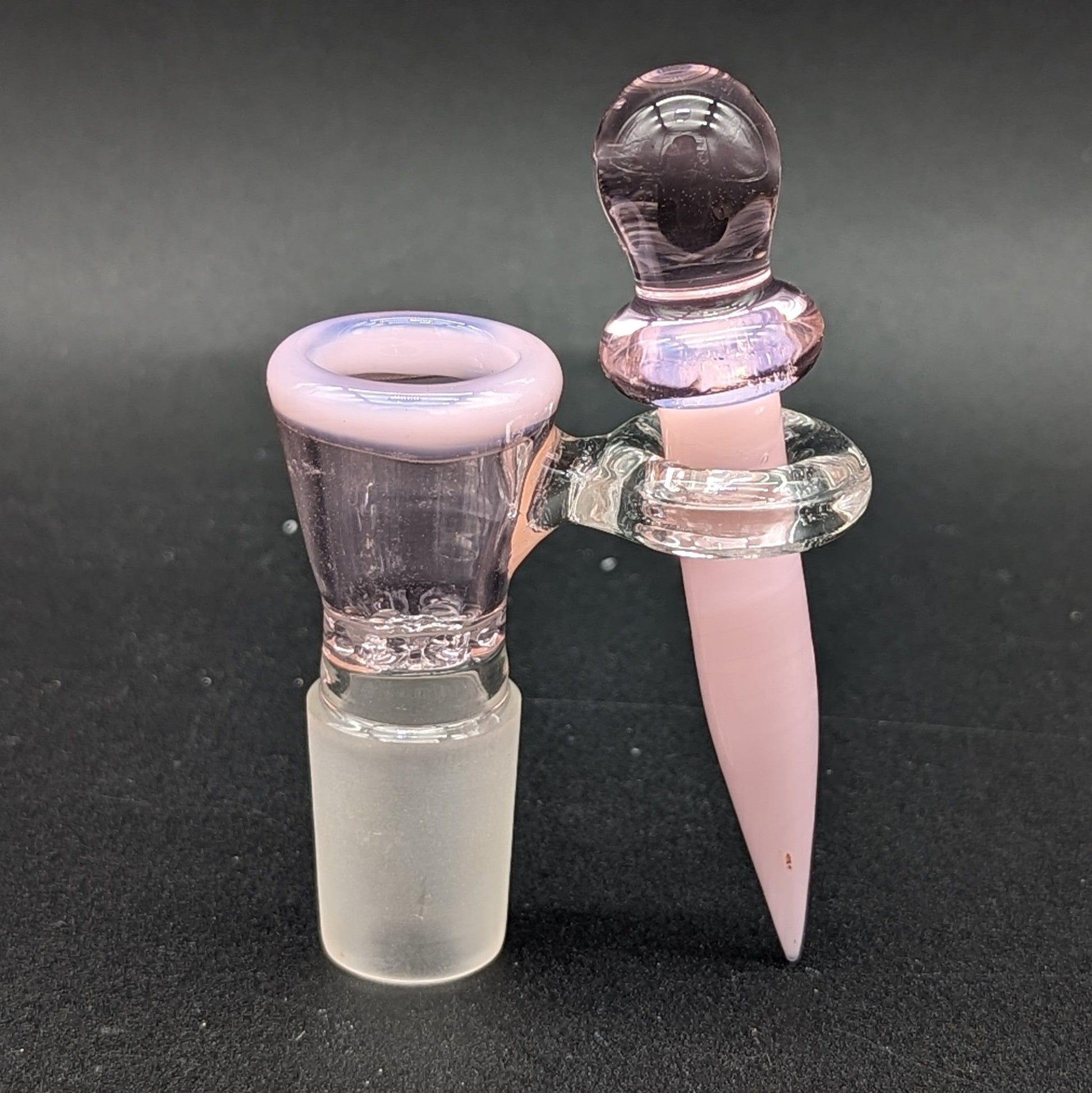 18mm Screened Bowl Slide w/ Poker - Meech Madness Smoke Shop